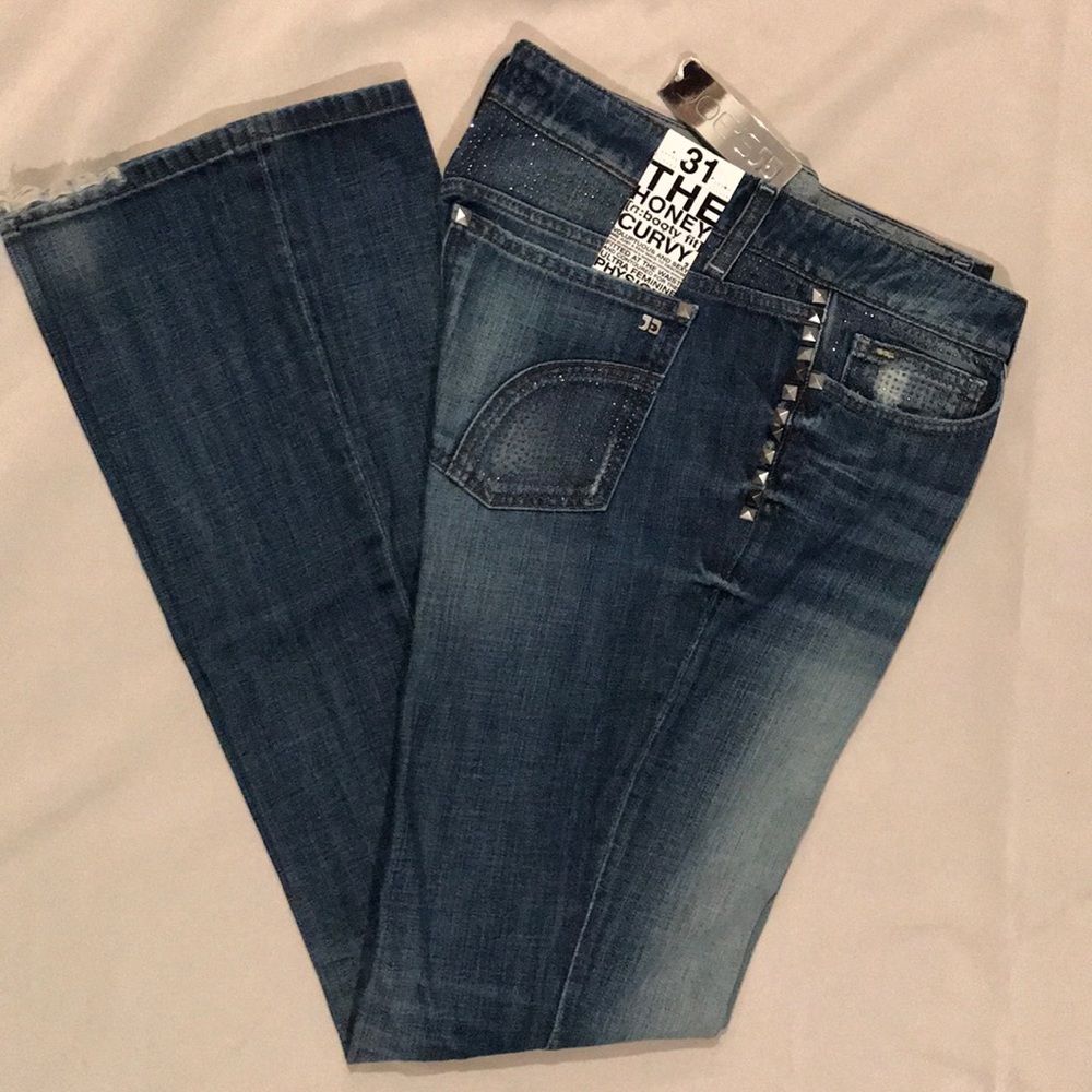 Joe’s Jeans Honey Embellished Bootcut Jeans NWT